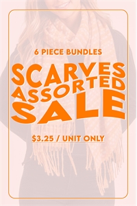 S15-3-1-SCARFT ASSORTED SAMPLE SALE