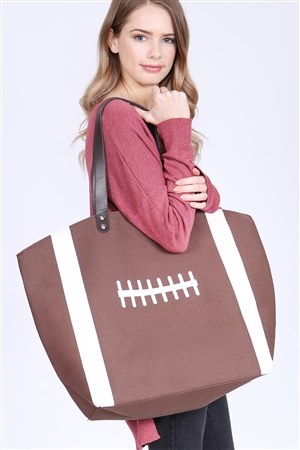 S2-4-1-HDG2693-2 FOOTBALL TOTE BAG/6PCS