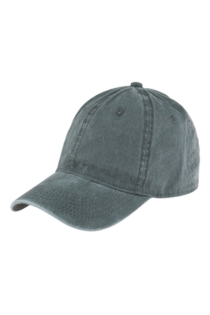 S17-8-4-HDT3232LGY-ACID WASHED UNISEX CAP-LIGHT GRAY/6PCS