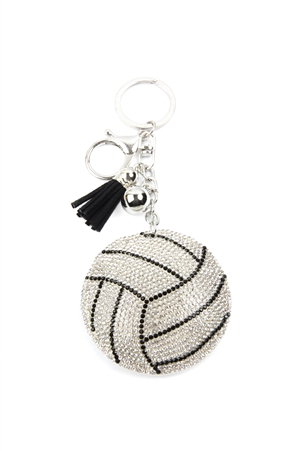 S28-7-3-KC380X176/KC444X176 - SPORTS VOLLEYBALL KEYCHAIN/1PC