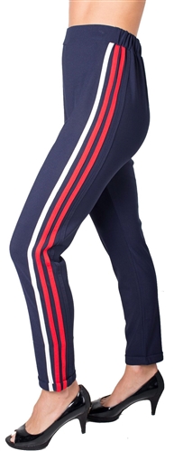 Ladies Side Stripe Pants