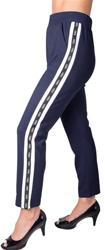 Ladies Side Stripe Pants