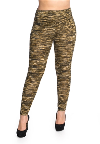 Women's One Size Allover Print Leggings