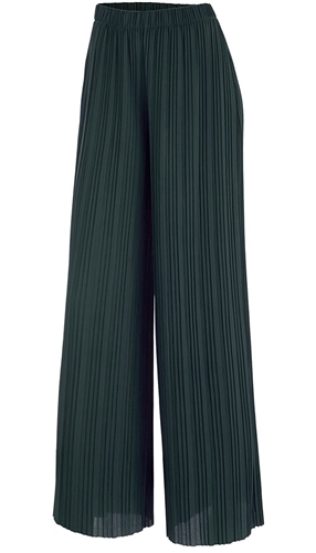 Women's Pleated Palazzo Pants