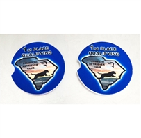 CAR COASTERS Set of 2 Coasters SANDSTONE COASTER