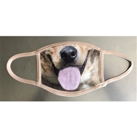 YELLOW LABRADOR RETRIEVER FACE MASK