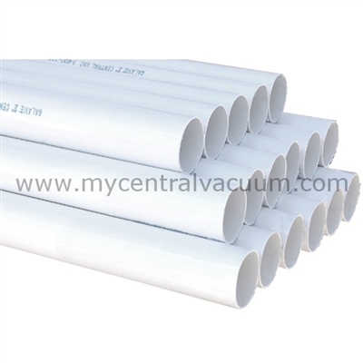 2-inch Outside Diameter Thin Wall PVC Central Vacuum Tubing in 4-ft Lengths