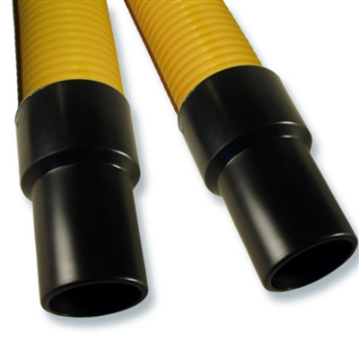 25-foot Commercial Yellow Crushproof Hose with Commercial 1-1/2" Cuffs