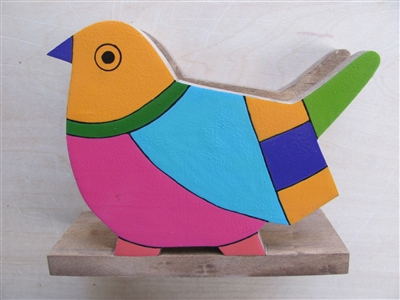 Wooden Bird Napkin Holder - El Salvador