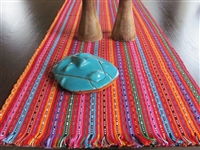 Loomed Table Runner, Brights - El Salvador