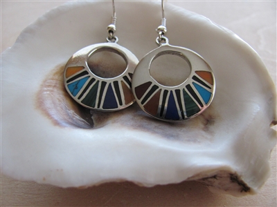 Mosaic Earth Earrings - Mexico