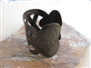 Heart Oil Drum Cuff - Haiti