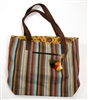 Bohemian Striped Traveler Bag - India