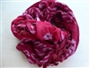 Red Batik Pom Infinity Scarf - India