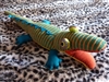 Multi-colored Stuffed Crocodile