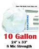 10 Gallon Trash Bags