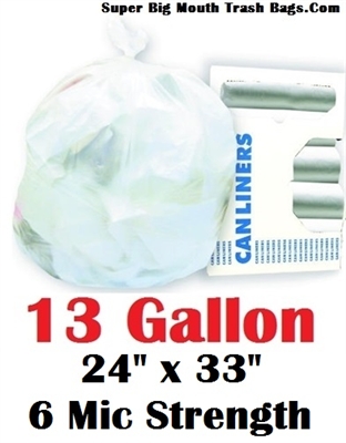 13 Gallon Trash Bags