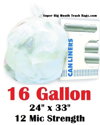 16 Gallon Trash Bags