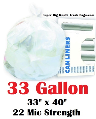 33 Gallon Trash Bags