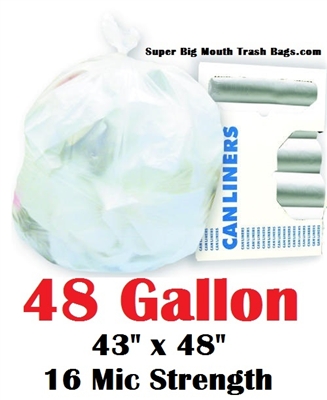 48 Gallon Trash Bags