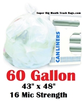 60 Gallon Trash Bags