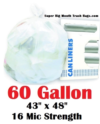 60 Gallon Trash Bags