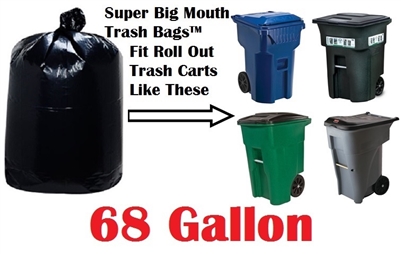 68 Gallon Trash Bags