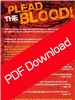 Plead The Blood - Joshua Mills (Digital PDF Download)