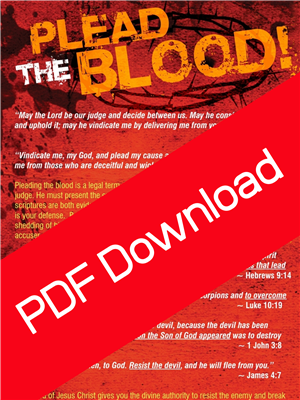 Plead The Blood - Joshua Mills (Digital PDF Download)