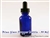 30 ml blue glass bottle