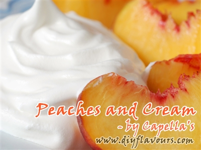 Peaches and Cream Flavor Concentrate by Capella's