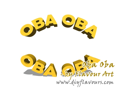 Oba Oba Flavor Concentrate by Flavour Art