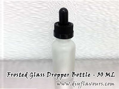 30 ml Frosted glass bottle