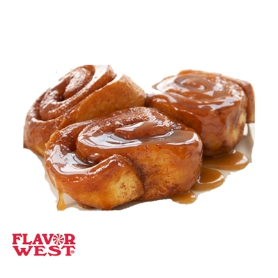 Caramel Cinnamon Roll by FlavorWest