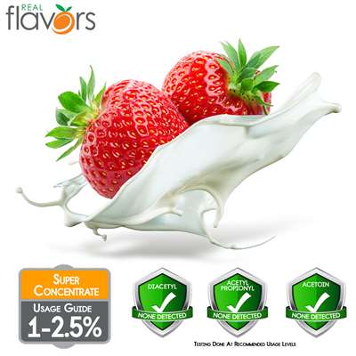 Strawberries and Cream Extract by Real Flavors