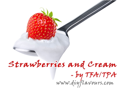 Strawberries and Cream Flavor by TFA or TPA