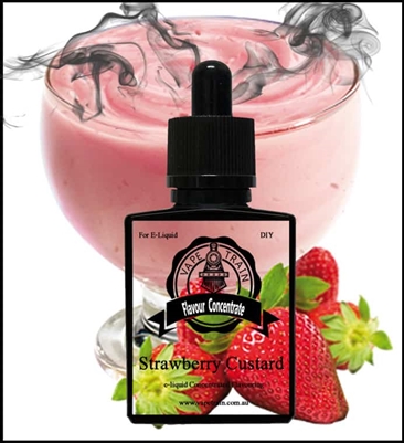 Strawberry Custard by Vape Train