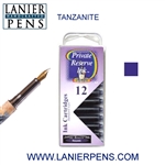 Private Reserve Tanzanite 12 Pack Cartridge Fountain Pen Ink C07 - Lanier Pens