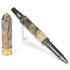 Art Deco Rollerball Pen - Buckeye Burl