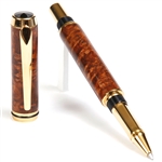 Baron Rollerball Pen - Amboyna Burl