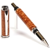 Baron Rollerball Pen - Afzilia Snakeskin