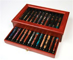 Rosewood Display - 24 Pens