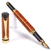 Classic Fountain Pen - Afzilia Snakeskin