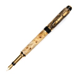 Cigar Fountain Pen - Buckeye Burl