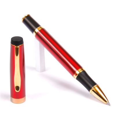 Lanier Grip Rollerball Pen - Red