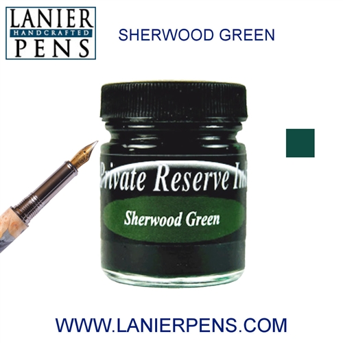 Private Reserve Sherwood Green Fountain Pen Ink Bottle 04-shg - Lanier Pens