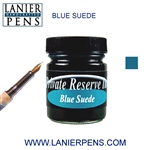 Private Reserve Blue Suede Fountain Pen Ink Bottle 13-bls - Lanier Pens