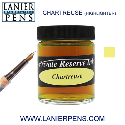 Private Reserve Chartreuse Highlighter Fountain Pen Ink Bottle 43-hc - Lanier Pens