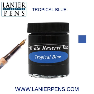 Private Reserve Tropical Blue Fountain Pen Ink Bottle 36-tp - Lanier Pens