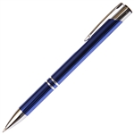 B202 Series Promotional Click Pencil with a Blue aluminum body - Lanier Pens